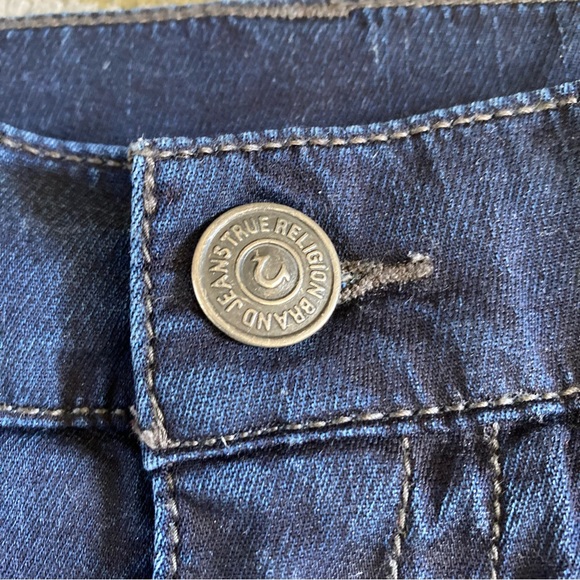 True Religion Marco No Flap SE Relective Relaxed Taper Jeans Men's Size 34x30 - Picture 4 of 15